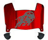 Howard Bison Mini Football Helmet Visor Shield w/ Clips - PICK VISOR & LOGO COLOR
