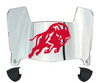 Howard Bison Mini Football Helmet Visor Shield w/ Clips - PICK VISOR & LOGO COLOR