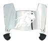 Howard Bison Mini Football Helmet Visor Shield w/ Clips - PICK VISOR & LOGO COLOR