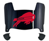 Howard Bison Mini Football Helmet Visor Shield w/ Clips - PICK VISOR & LOGO COLOR