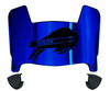 Howard Bison Mini Football Helmet Visor Shield w/ Clips - PICK VISOR & LOGO COLOR