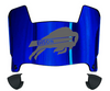 Howard Bison Mini Football Helmet Visor Shield w/ Clips - PICK VISOR & LOGO COLOR
