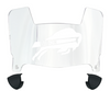 Howard Bison Mini Football Helmet Visor Shield w/ Clips - PICK VISOR & LOGO COLOR