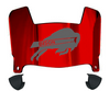 Howard Bison Mini Football Helmet Visor Shield w/ Clips - PICK VISOR & LOGO COLOR