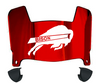 Howard Bison Mini Football Helmet Visor Shield w/ Clips - PICK VISOR & LOGO COLOR