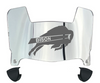 Howard Bison Mini Football Helmet Visor Shield w/ Clips - PICK VISOR & LOGO COLOR