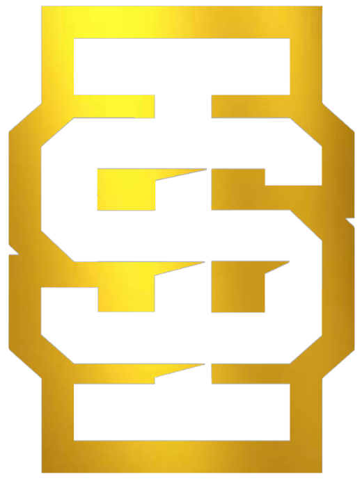 Idaho State Bengals GOLD CHROME MIRROR IS Logo Premium DieCut Vinyl Decal PICK SIZE