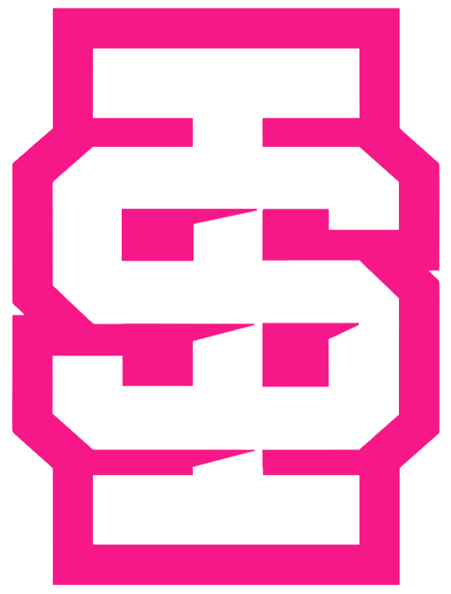 Idaho State Bengals Hot Pink IS Logo Premium DieCut Vinyl Decal PICK SIZE