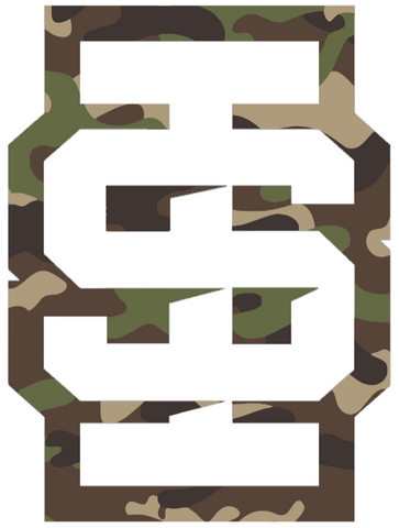 Idaho State Bengals Woodland Camo Camouflage IS Logo Premium DieCut Vinyl Decal PICK SIZE