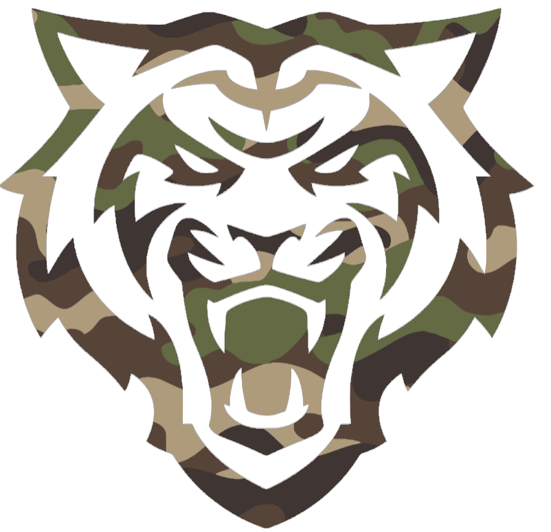 Idaho State Bengals Woodland Camo Camouflage Team Logo Premium DieCut Vinyl Decal PICK SIZE