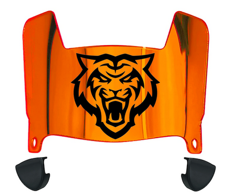 Idaho State Bengals Mini Football Helmet Visor Shield w/ Clips - PICK VISOR & LOGO COLOR