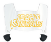 Idaho Vandals Mini Football Helmet Visor Shield w/ Clips - PICK VISOR & LOGO COLOR
