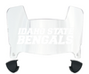 Idaho State Bengals Mini Football Helmet Visor Shield w/ Clips - PICK VISOR & LOGO COLOR