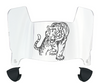 Idaho State Bengals Mini Football Helmet Visor Shield w/ Clips - PICK VISOR & LOGO COLOR
