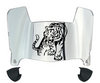 Idaho State Bengals Mini Football Helmet Visor Shield w/ Clips - PICK VISOR & LOGO COLOR