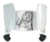 Idaho State Bengals Mini Football Helmet Visor Shield w/ Clips - PICK VISOR & LOGO COLOR
