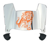 Idaho State Bengals Mini Football Helmet Visor Shield w/ Clips - PICK VISOR & LOGO COLOR