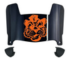 Idaho State Bengals Mini Football Helmet Visor Shield w/ Clips - PICK VISOR & LOGO COLOR