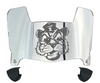 Idaho State Bengals Mini Football Helmet Visor Shield w/ Clips - PICK VISOR & LOGO COLOR