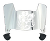 Idaho State Bengals Mini Football Helmet Visor Shield w/ Clips - PICK VISOR & LOGO COLOR