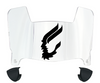 Idaho Vandals Mini Football Helmet Visor Shield w/ Clips - PICK VISOR & LOGO COLOR