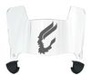 Idaho Vandals Mini Football Helmet Visor Shield w/ Clips - PICK VISOR & LOGO COLOR