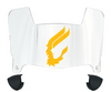 Idaho Vandals Mini Football Helmet Visor Shield w/ Clips - PICK VISOR & LOGO COLOR