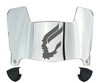 Idaho Vandals Mini Football Helmet Visor Shield w/ Clips - PICK VISOR & LOGO COLOR