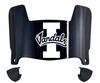Idaho Vandals Mini Football Helmet Visor Shield w/ Clips - PICK VISOR & LOGO COLOR