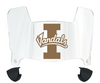 Idaho Vandals Mini Football Helmet Visor Shield w/ Clips - PICK VISOR & LOGO COLOR