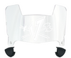 Idaho Vandals Mini Football Helmet Visor Shield w/ Clips - PICK VISOR & LOGO COLOR