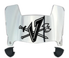 Idaho Vandals Mini Football Helmet Visor Shield w/ Clips - PICK VISOR & LOGO COLOR