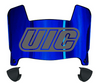 Illinois Chicago Flames Mini Football Helmet Visor Shield w/ Clips - PICK VISOR & LOGO COLOR