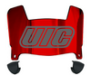 Illinois Chicago Flames Mini Football Helmet Visor Shield w/ Clips - PICK VISOR & LOGO COLOR