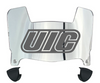 Illinois Chicago Flames Mini Football Helmet Visor Shield w/ Clips - PICK VISOR & LOGO COLOR
