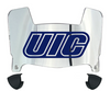 Illinois Chicago Flames Mini Football Helmet Visor Shield w/ Clips - PICK VISOR & LOGO COLOR