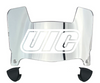 Illinois Chicago Flames Mini Football Helmet Visor Shield w/ Clips - PICK VISOR & LOGO COLOR