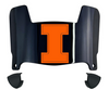 Illinois Fighting Illini Mini Football Helmet Visor Shield w/ Clips - PICK VISOR & LOGO COLOR