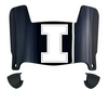Illinois Fighting Illini Mini Football Helmet Visor Shield w/ Clips - PICK VISOR & LOGO COLOR