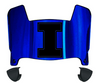 Illinois Fighting Illini Mini Football Helmet Visor Shield w/ Clips - PICK VISOR & LOGO COLOR