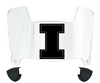 Illinois Fighting Illini Mini Football Helmet Visor Shield w/ Clips - PICK VISOR & LOGO COLOR