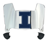 Illinois Fighting Illini Mini Football Helmet Visor Shield w/ Clips - PICK VISOR & LOGO COLOR
