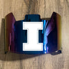 Illinois Fighting Illini Full Size Football Helmet Visor Shield w/ Clips - PICK VISOR & LOGO COLOR