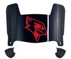Illinois State Redbirds Mini Football Helmet Visor Shield w/ Clips - PICK VISOR & LOGO COLOR