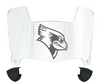 Illinois State Redbirds Mini Football Helmet Visor Shield w/ Clips - PICK VISOR & LOGO COLOR
