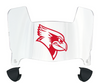 Illinois State Redbirds Mini Football Helmet Visor Shield w/ Clips - PICK VISOR & LOGO COLOR
