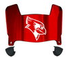 Illinois State Redbirds Mini Football Helmet Visor Shield w/ Clips - PICK VISOR & LOGO COLOR