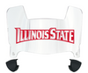 Illinois State Redbirds Mini Football Helmet Visor Shield w/ Clips - PICK VISOR & LOGO COLOR