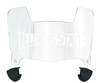 Illinois State Redbirds Mini Football Helmet Visor Shield w/ Clips - PICK VISOR & LOGO COLOR