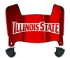 Illinois State Redbirds Mini Football Helmet Visor Shield w/ Clips - PICK VISOR & LOGO COLOR
